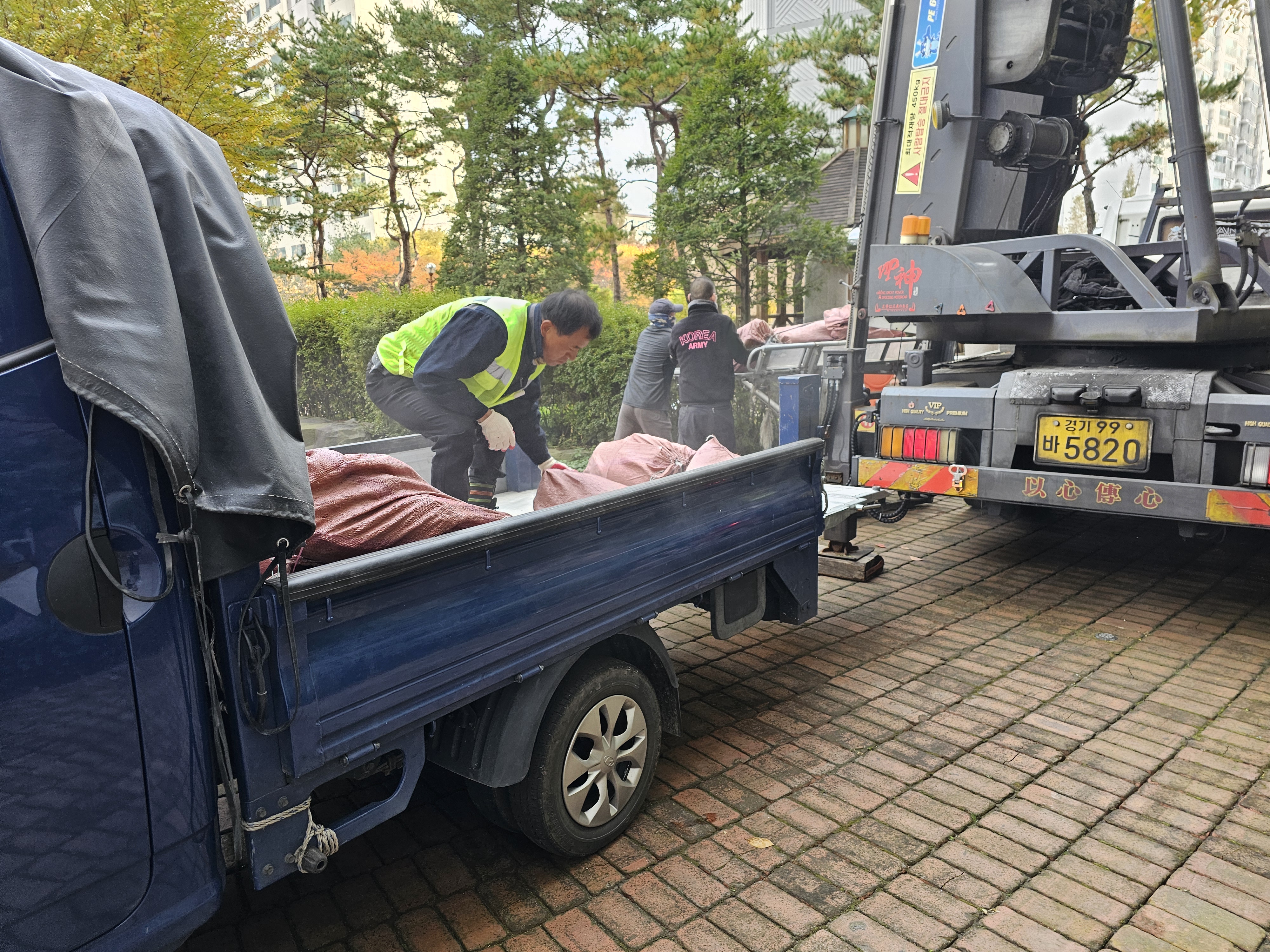 도담마을 푸르지오6차 관리사무소 — 아파트 옥상