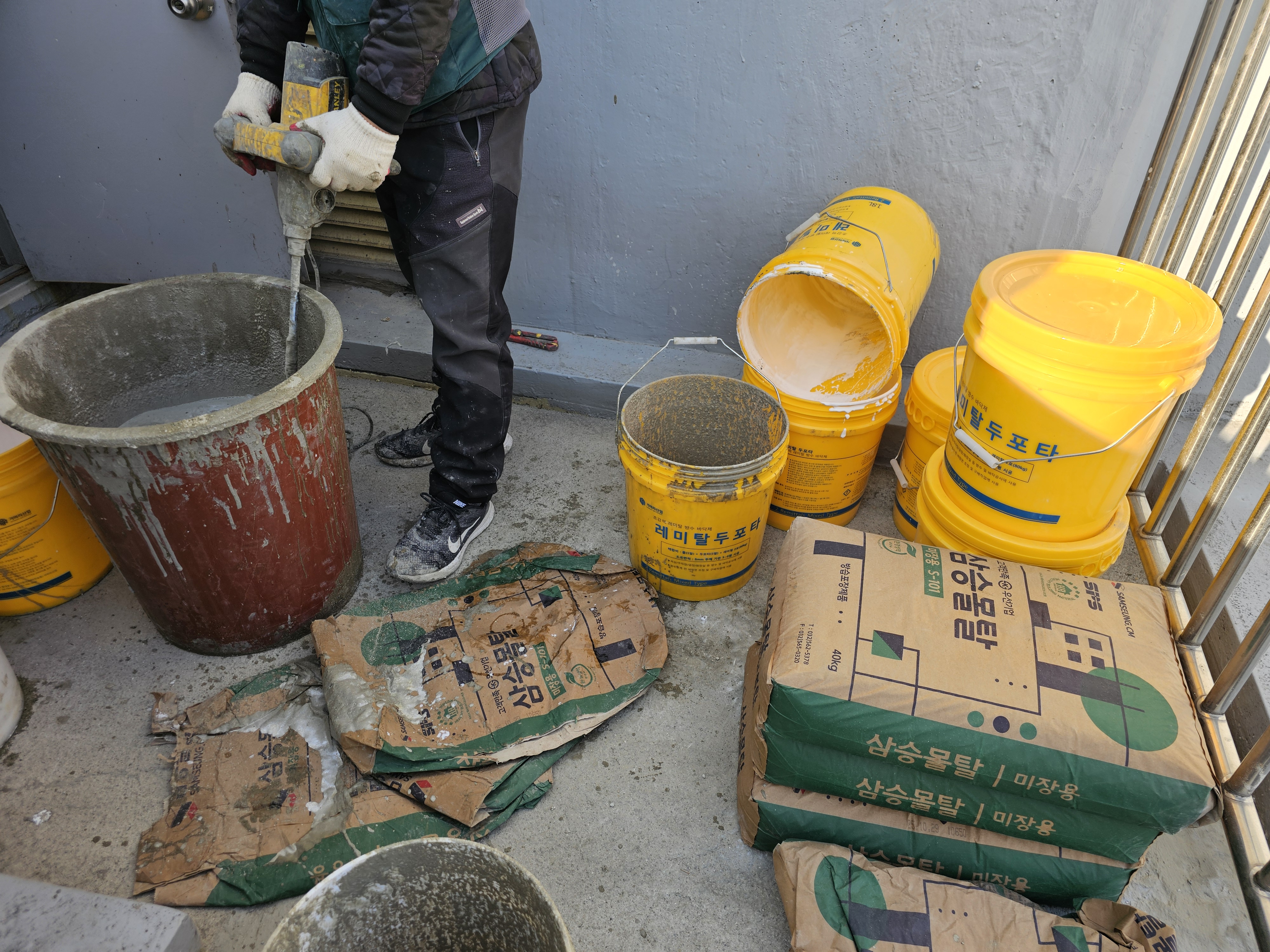 도담마을 푸르지오6차 관리사무소 — 아파트 옥상