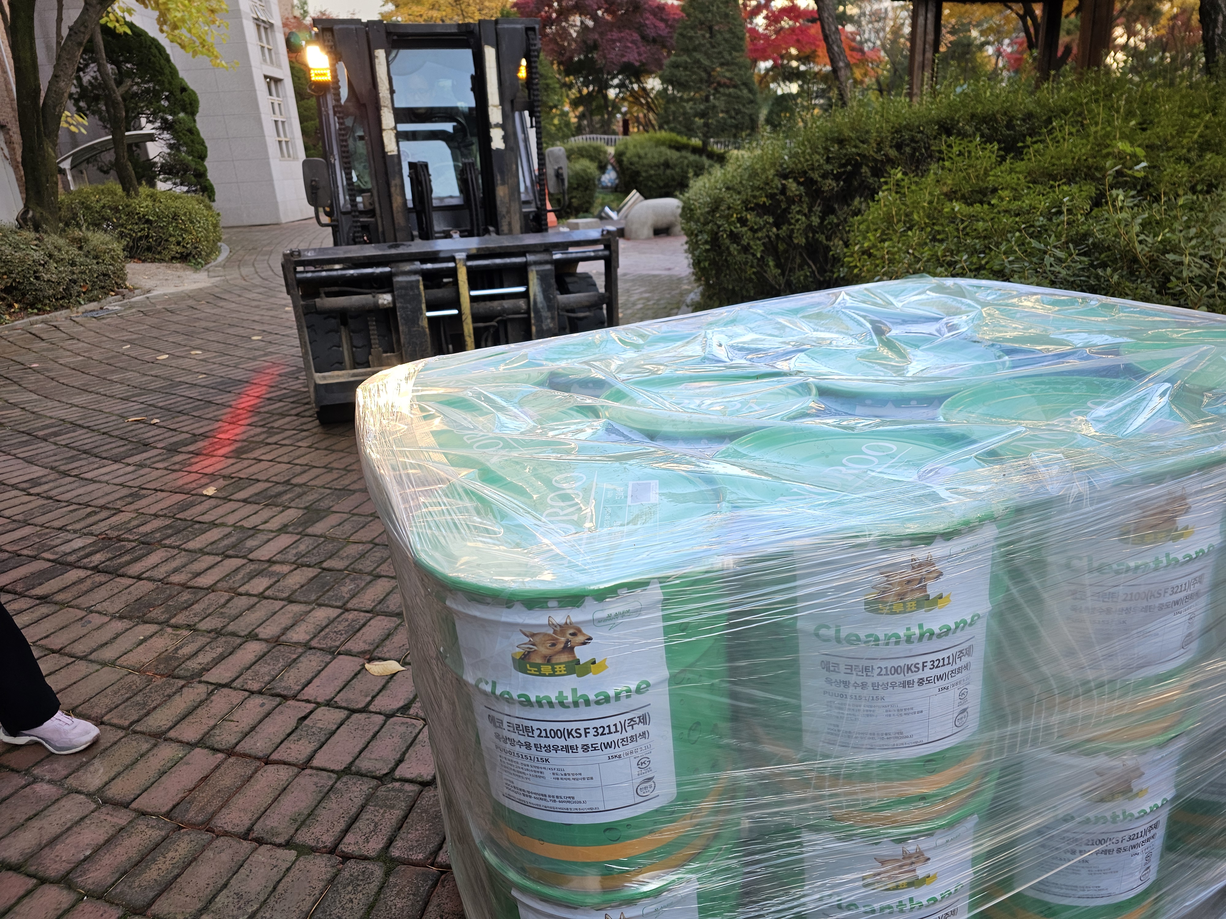 도담마을 푸르지오6차 관리사무소 — 아파트 옥상