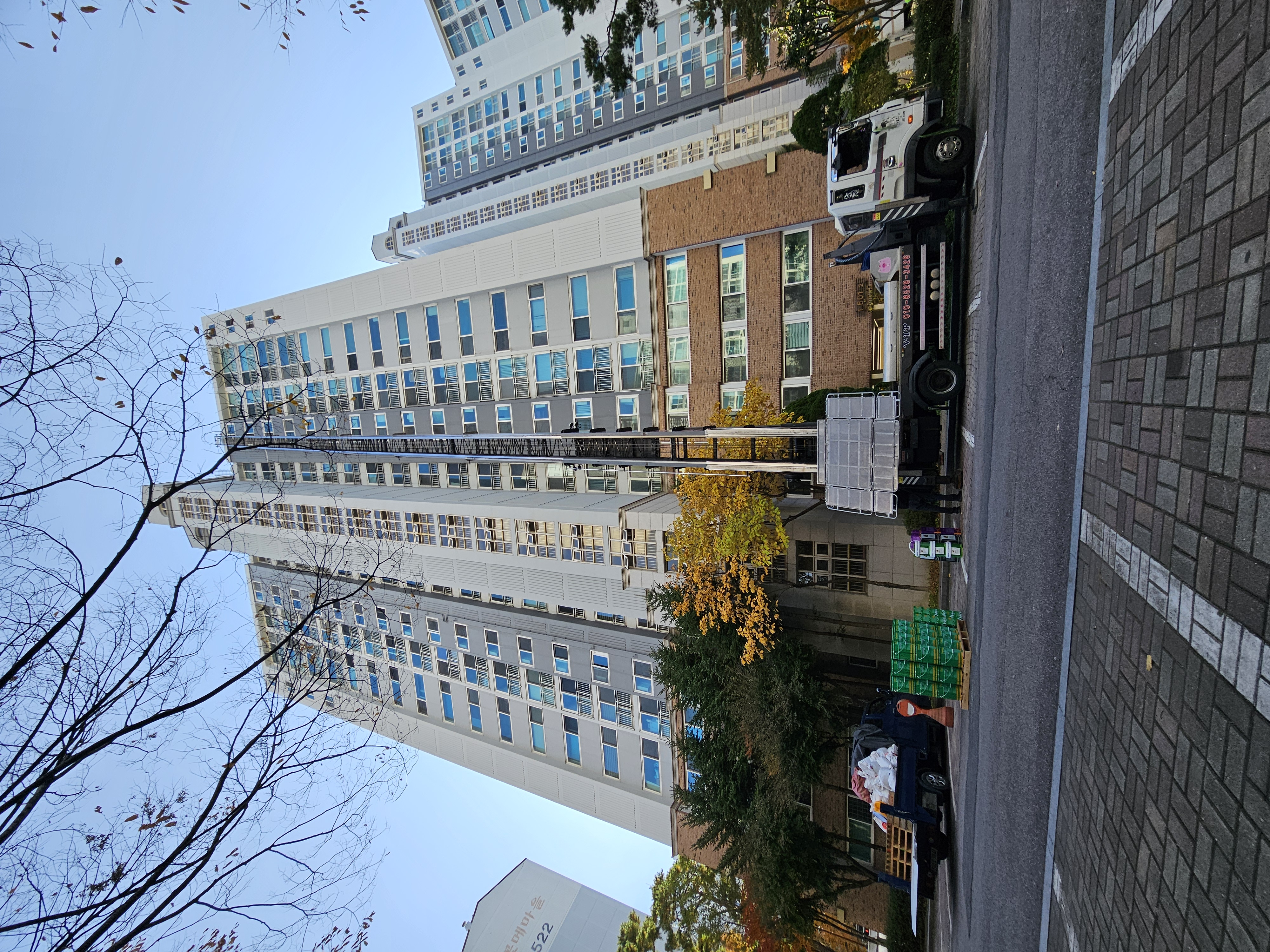 도담마을 푸르지오6차 관리사무소 — 아파트 옥상