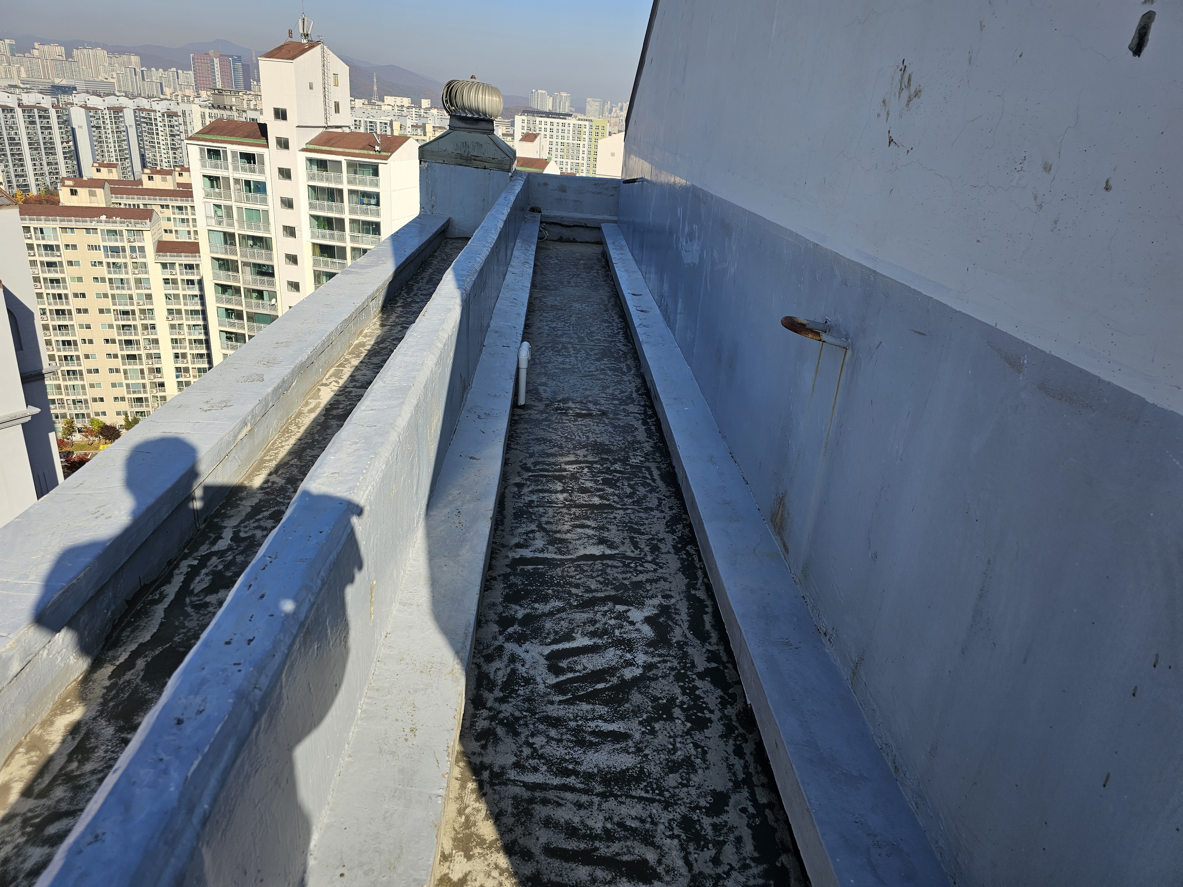 도담마을 푸르지오6차 관리사무소 — 아파트 옥상