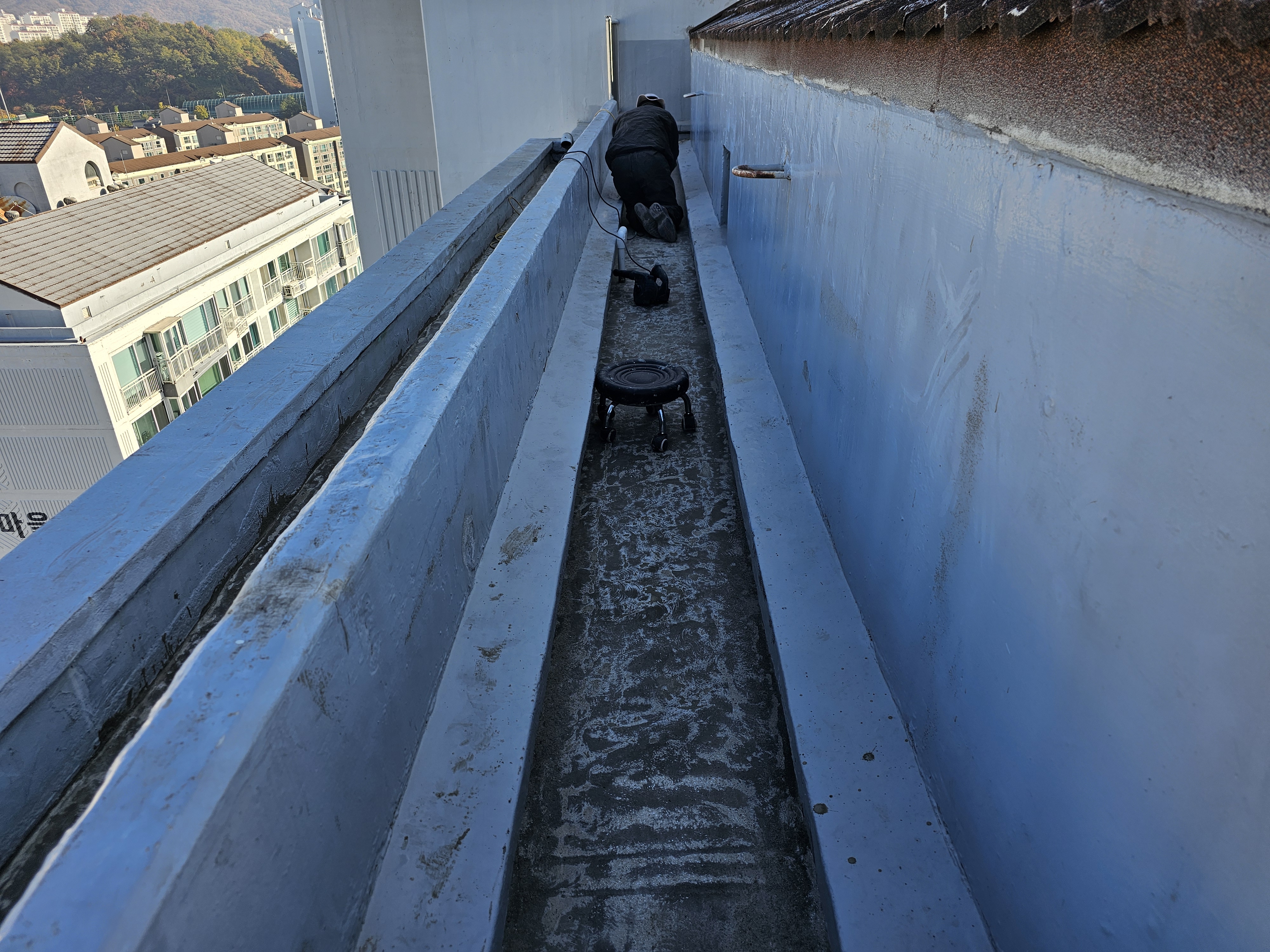 도담마을 푸르지오6차 관리사무소 — 아파트 옥상