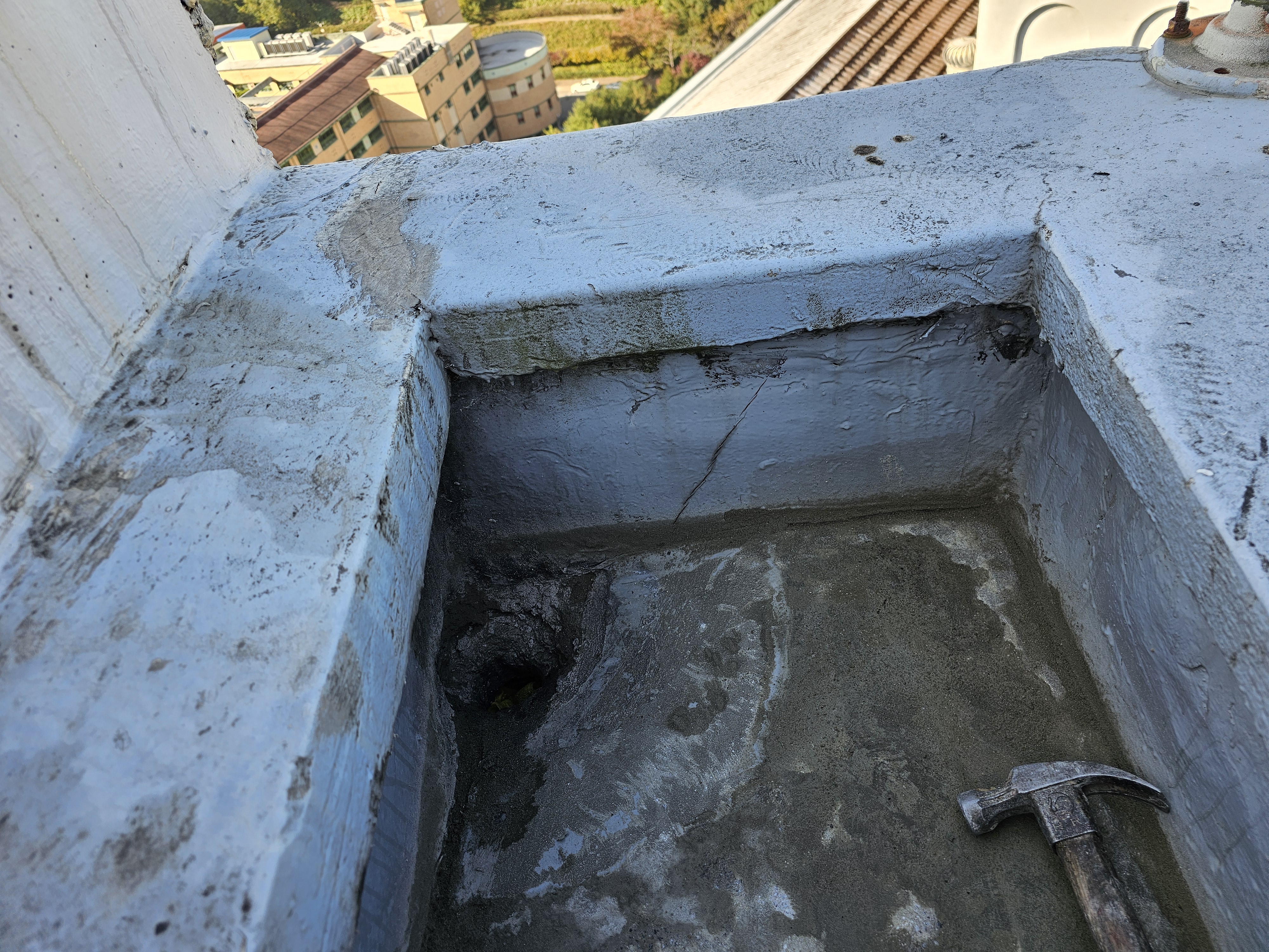 도담마을 푸르지오6차 관리사무소 — 아파트 옥상