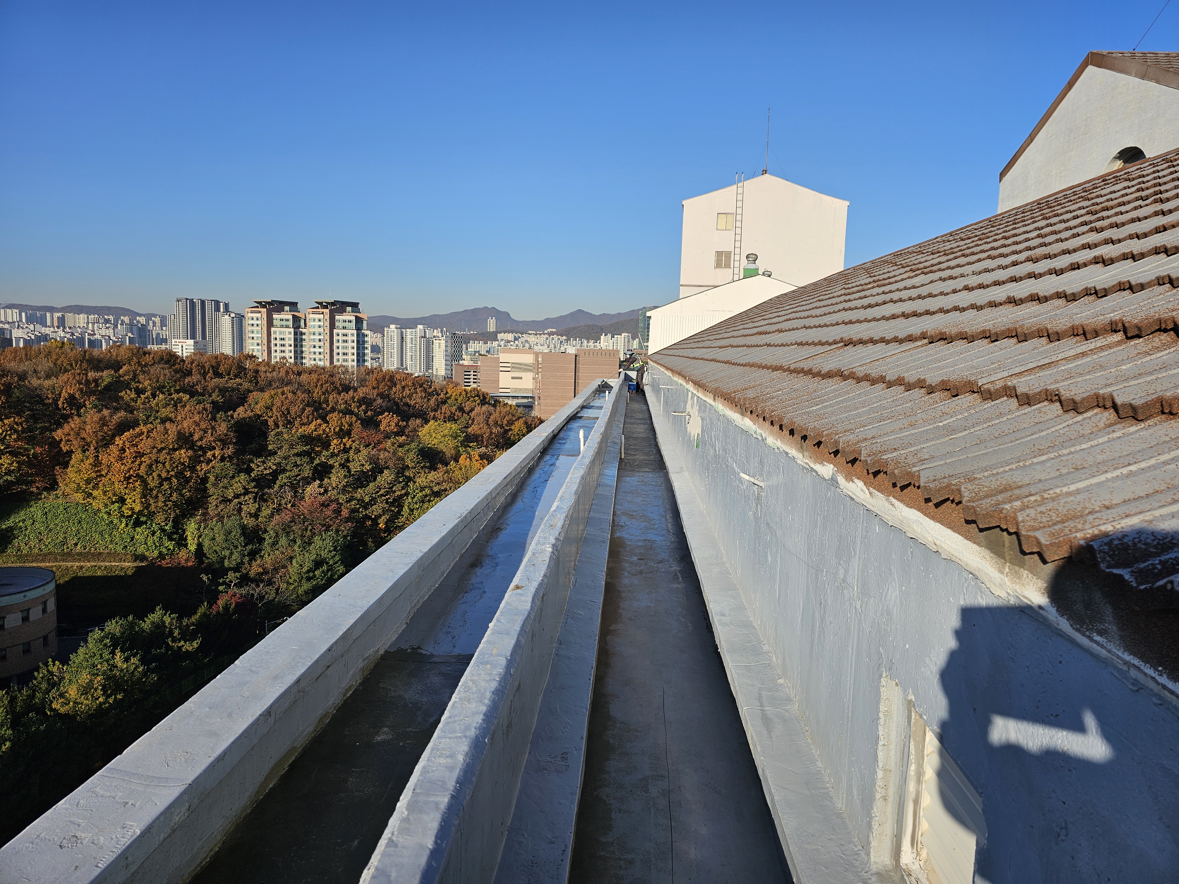 도담마을 푸르지오6차 관리사무소 — 아파트 옥상