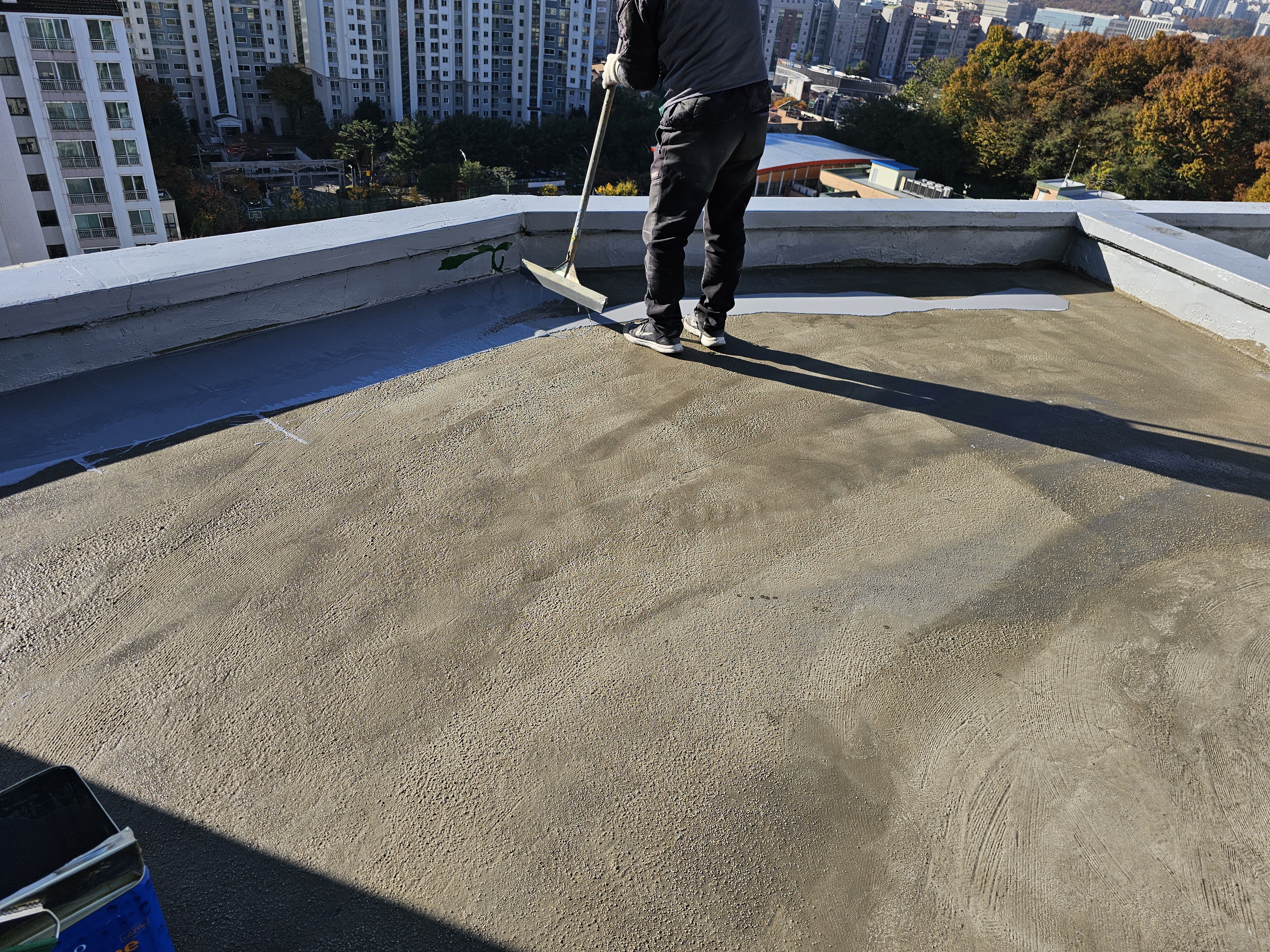 도담마을 푸르지오6차 관리사무소 — 아파트 옥상