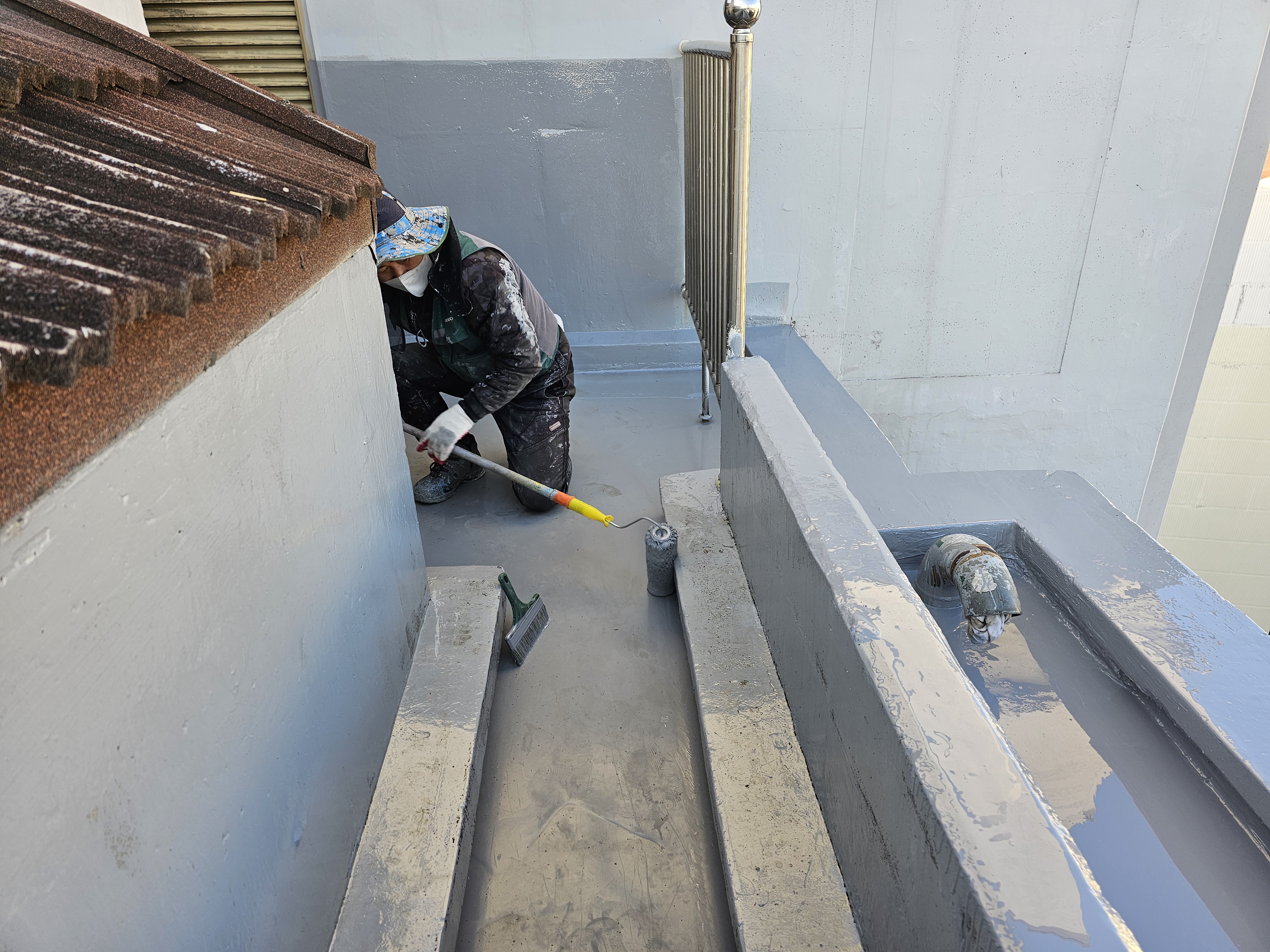 도담마을 푸르지오6차 관리사무소 — 아파트 옥상