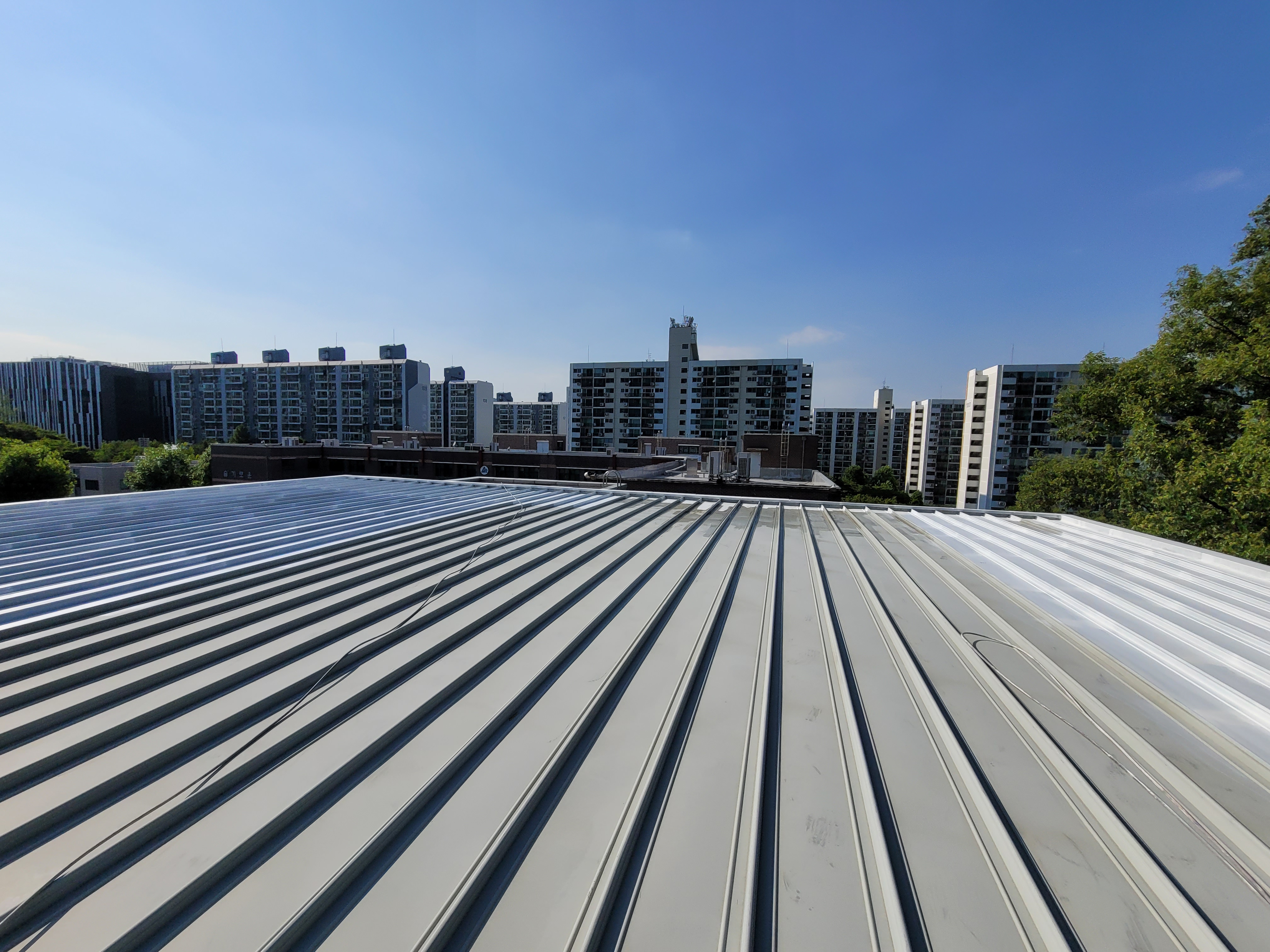 대왕중학교 — 옥상 방수