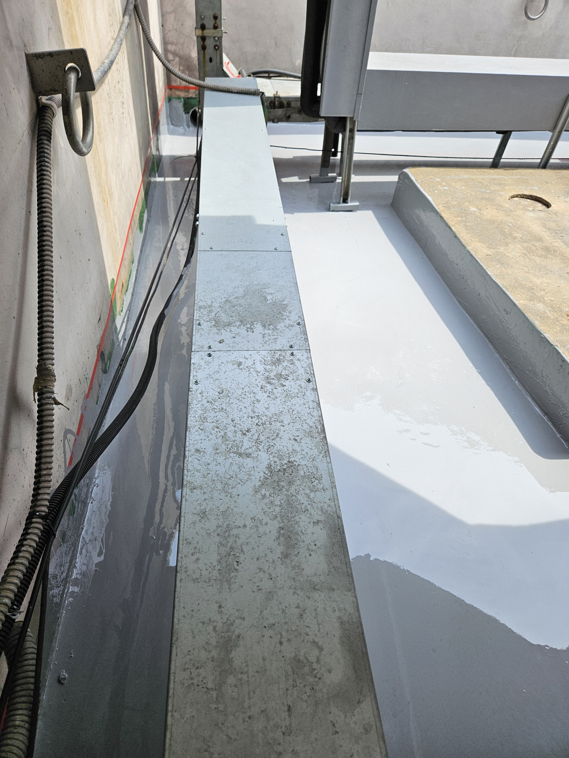 대왕중학교 — 옥상 방수