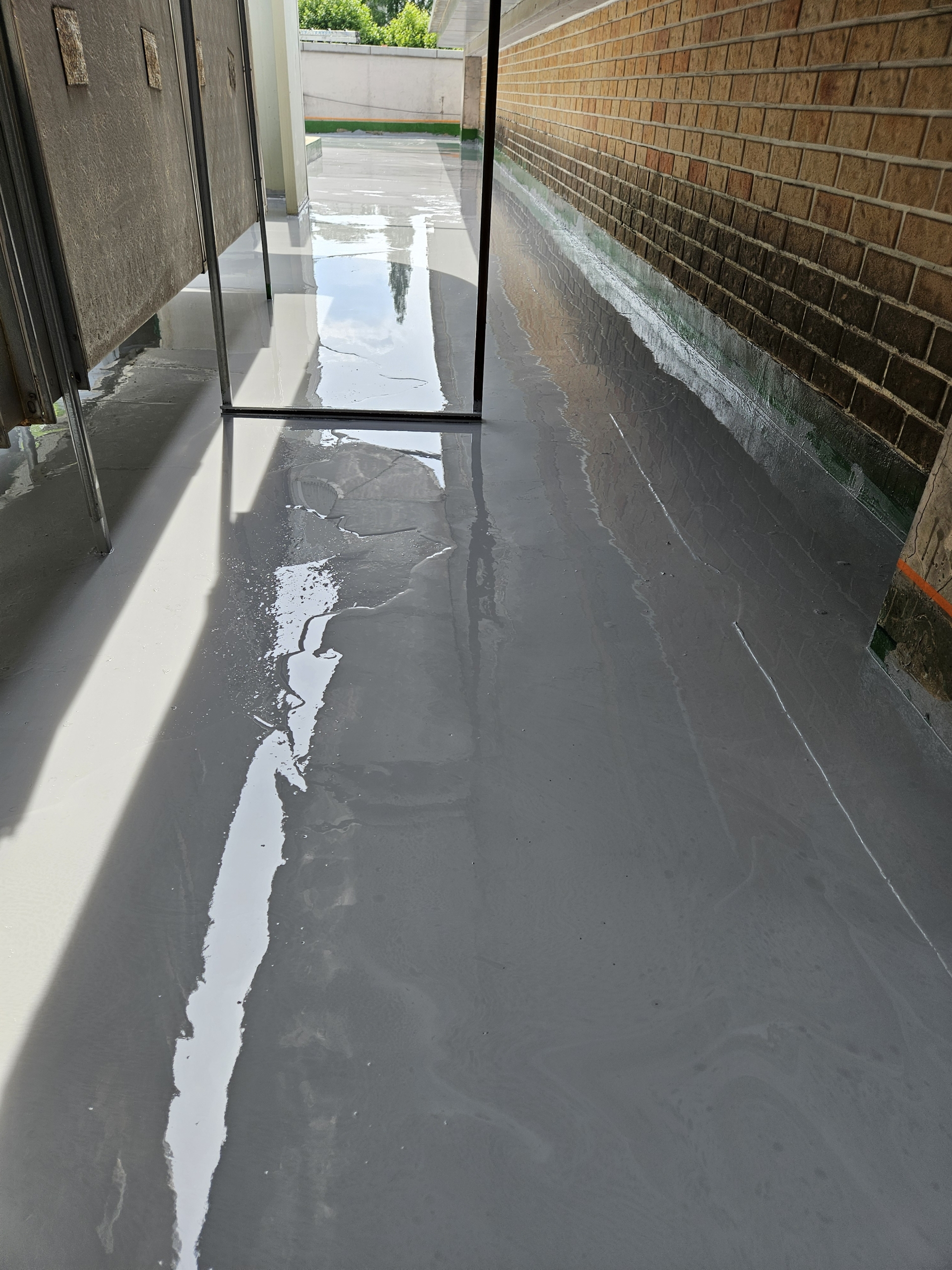 대왕중학교 — 옥상 방수