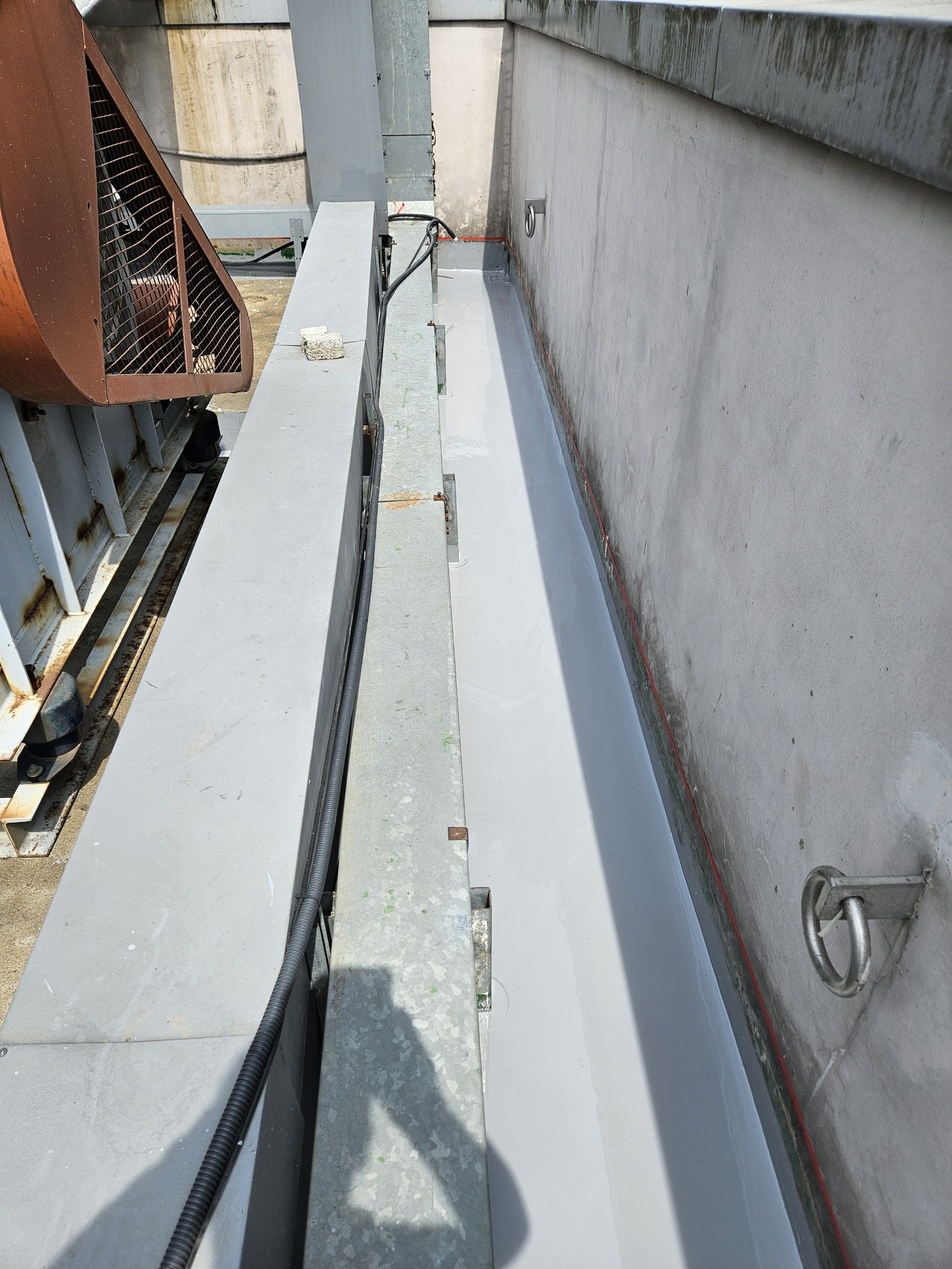 대왕중학교 — 옥상 방수