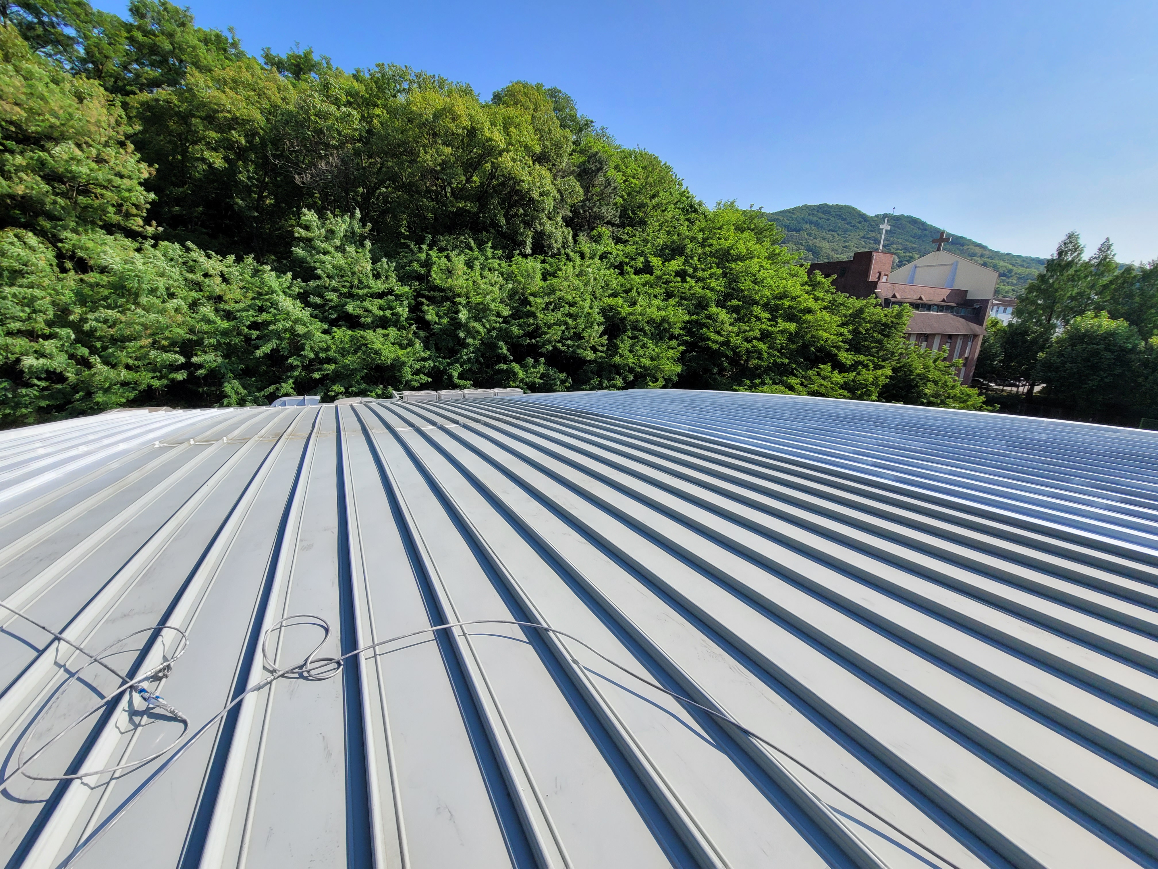 대왕중학교 — 옥상 방수