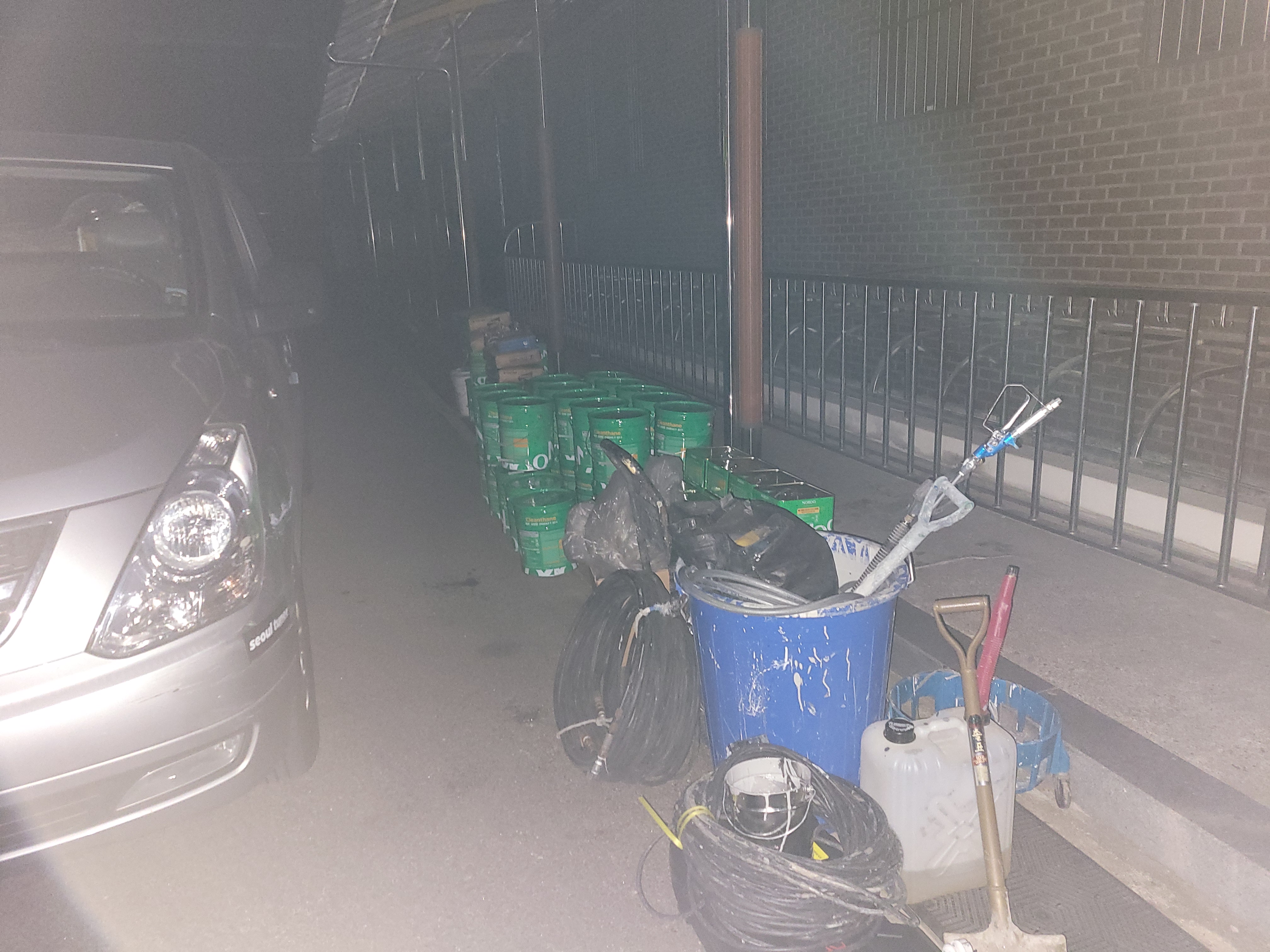 대왕중학교 — 옥상 방수