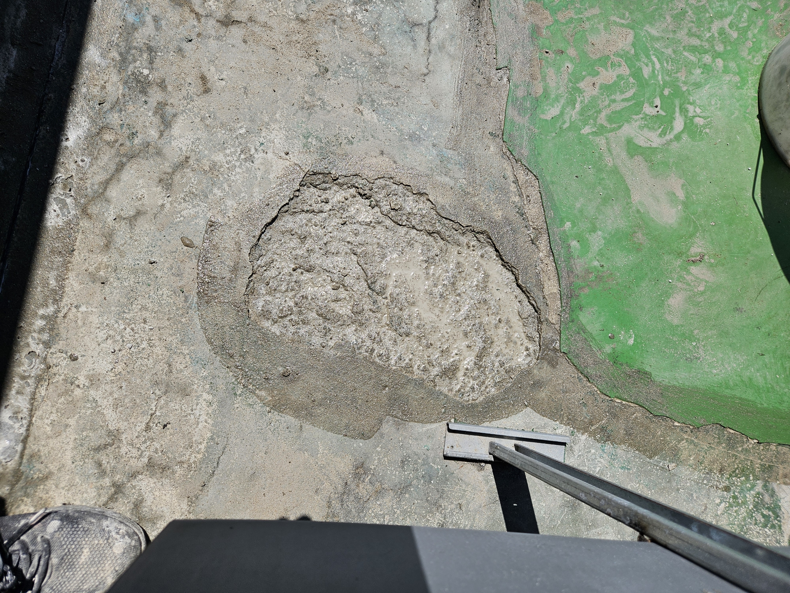 대왕중학교 — 옥상 방수