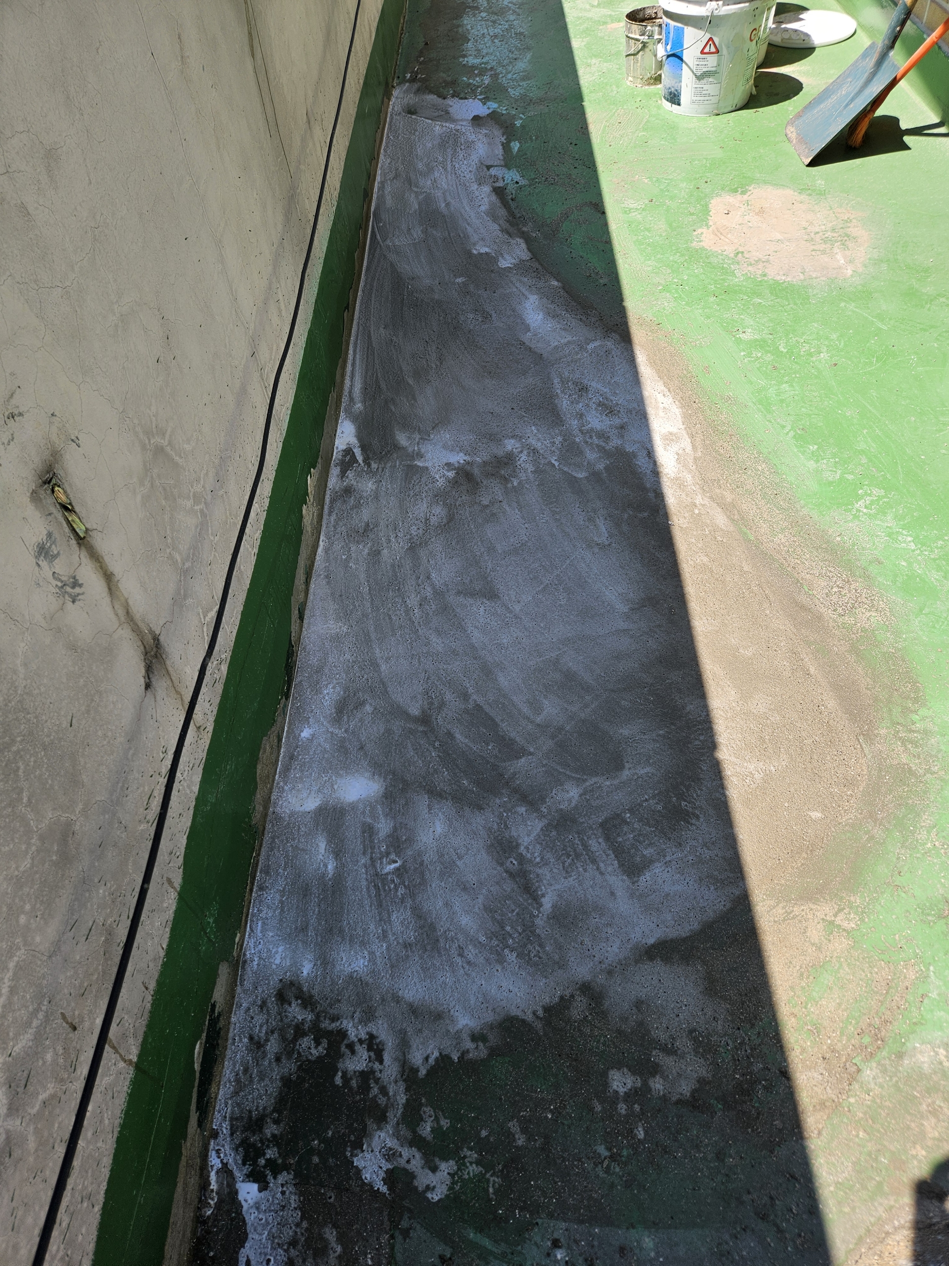 대왕중학교 — 옥상 방수