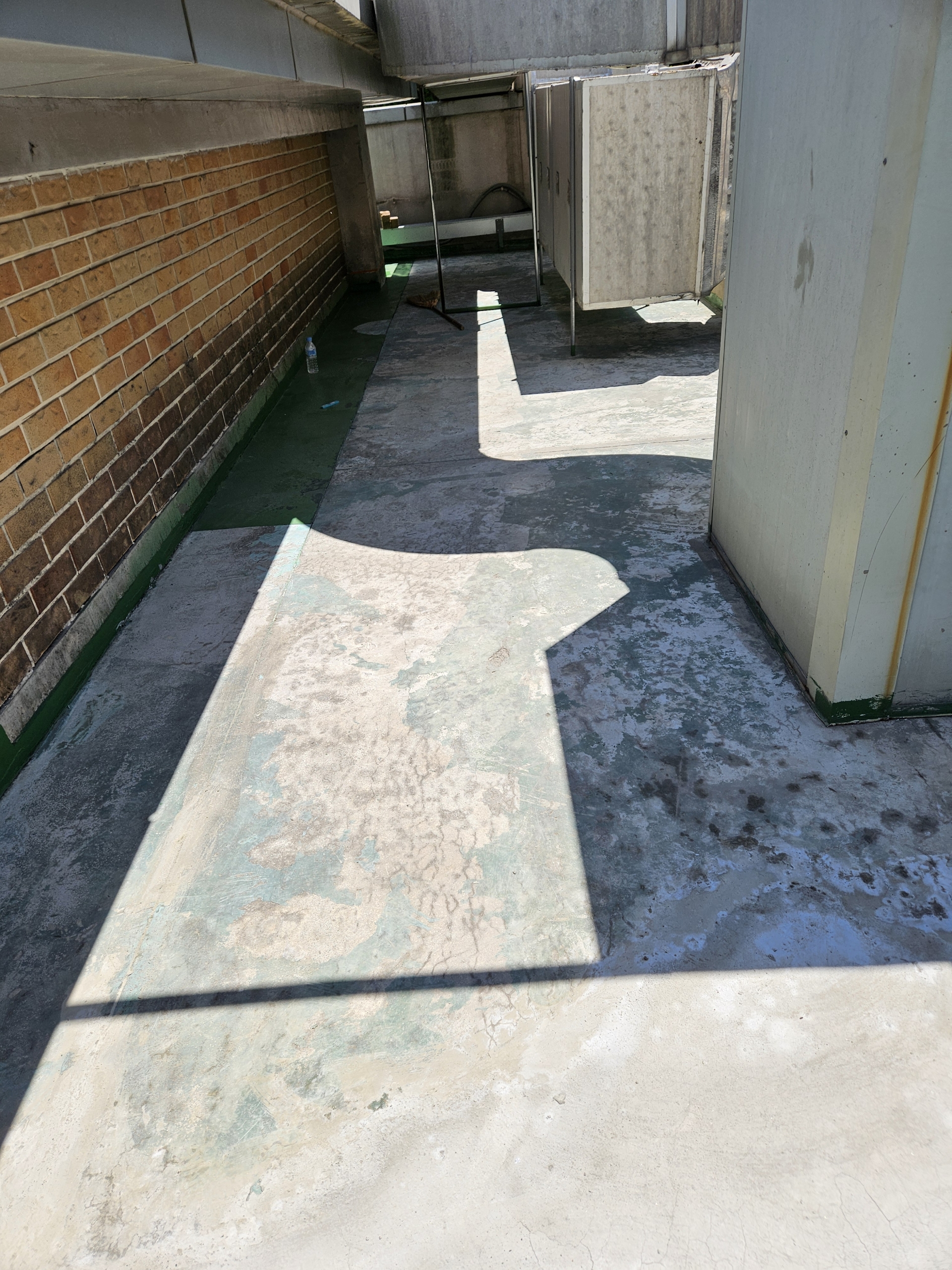 대왕중학교 — 옥상 방수