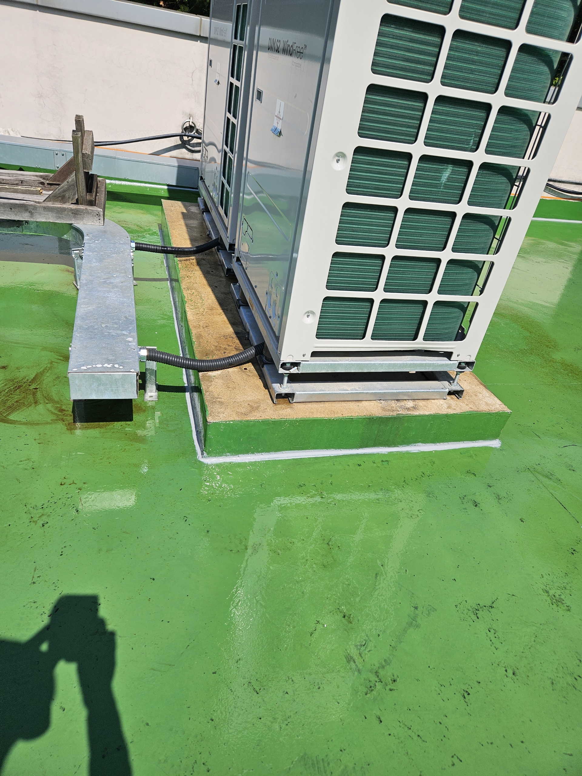 대왕중학교 — 옥상 방수