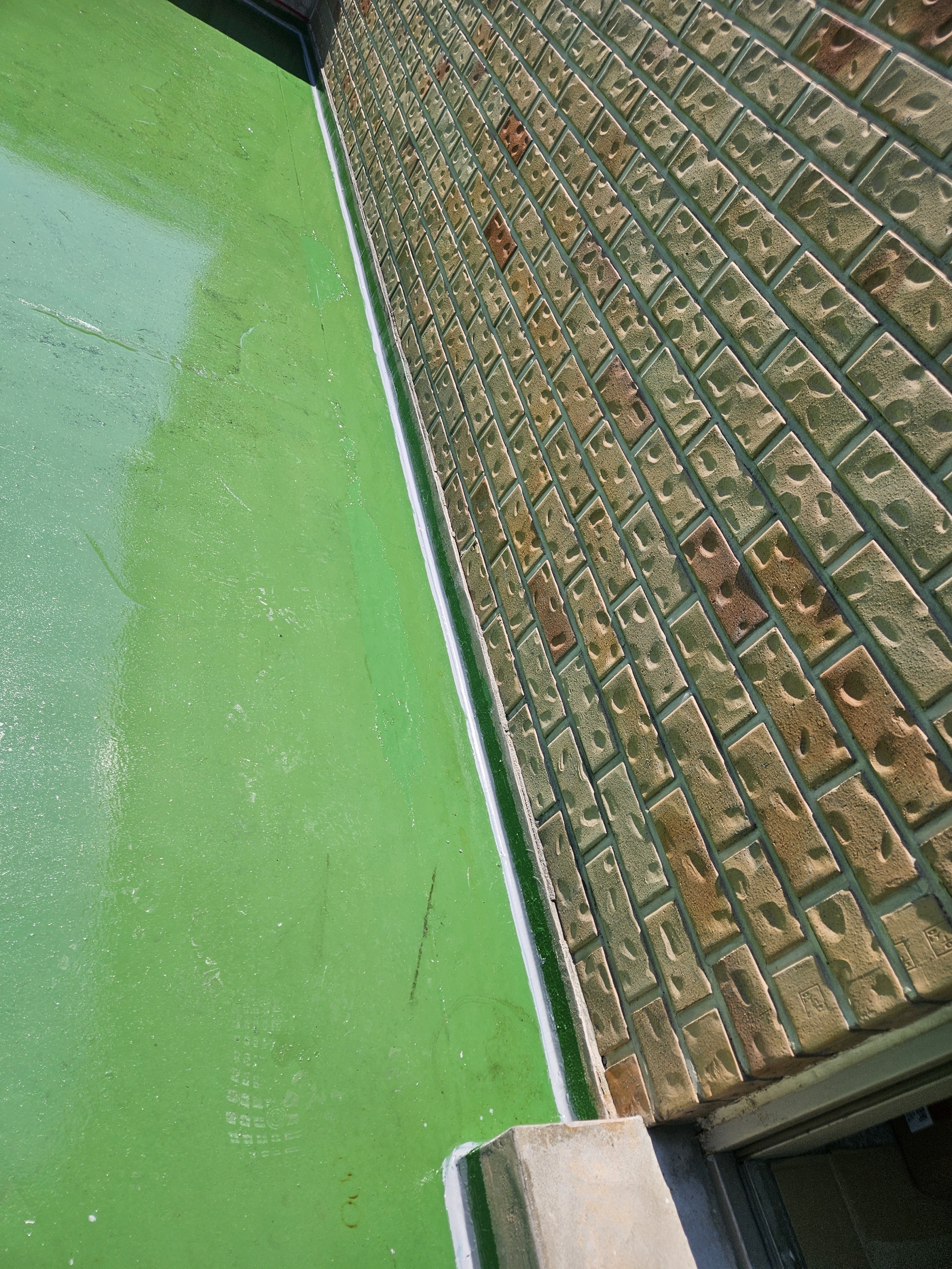 대왕중학교 — 옥상 방수