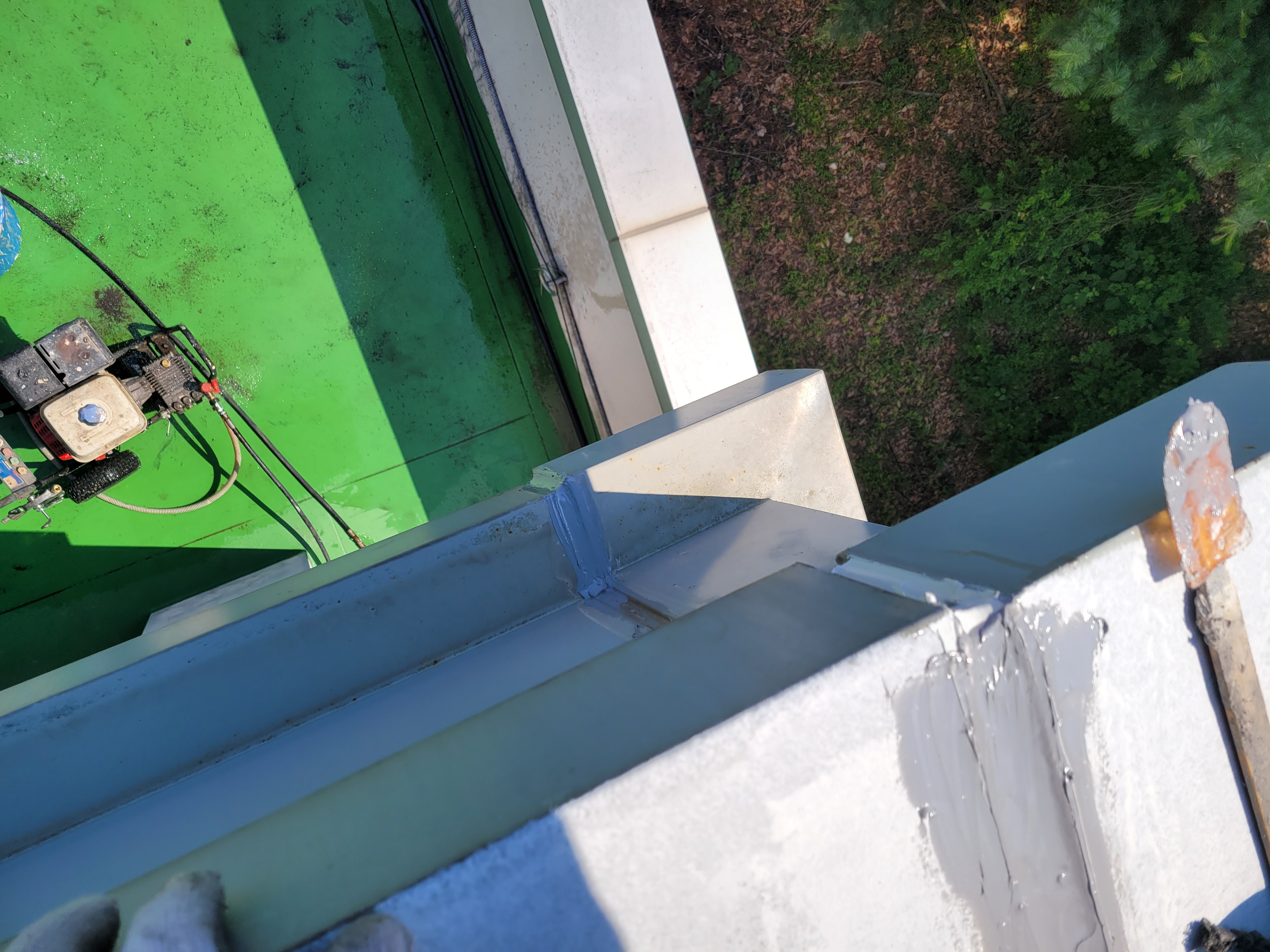 대왕중학교 — 옥상 방수