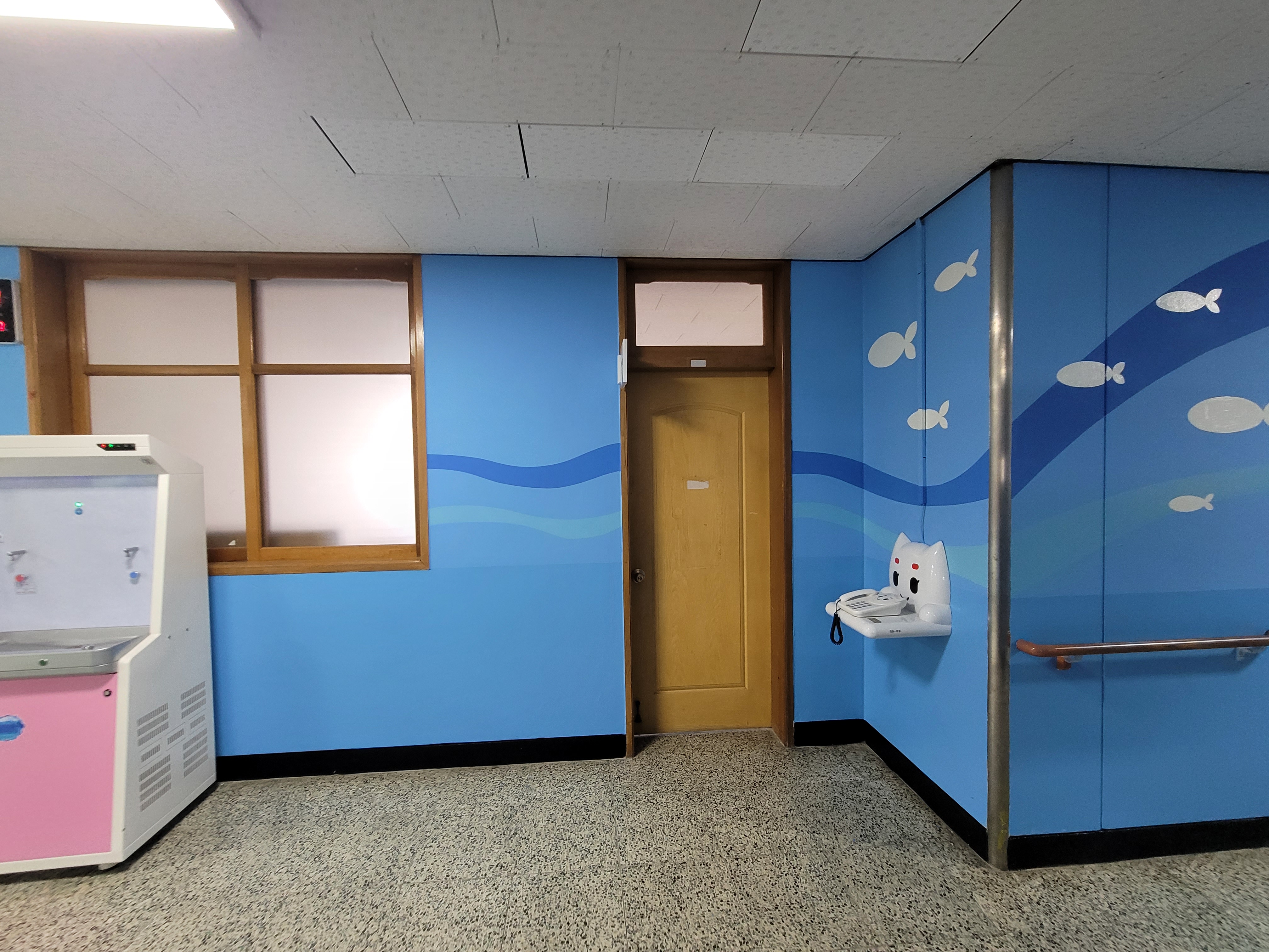 의정부 청룡초등학교 교내 벽화