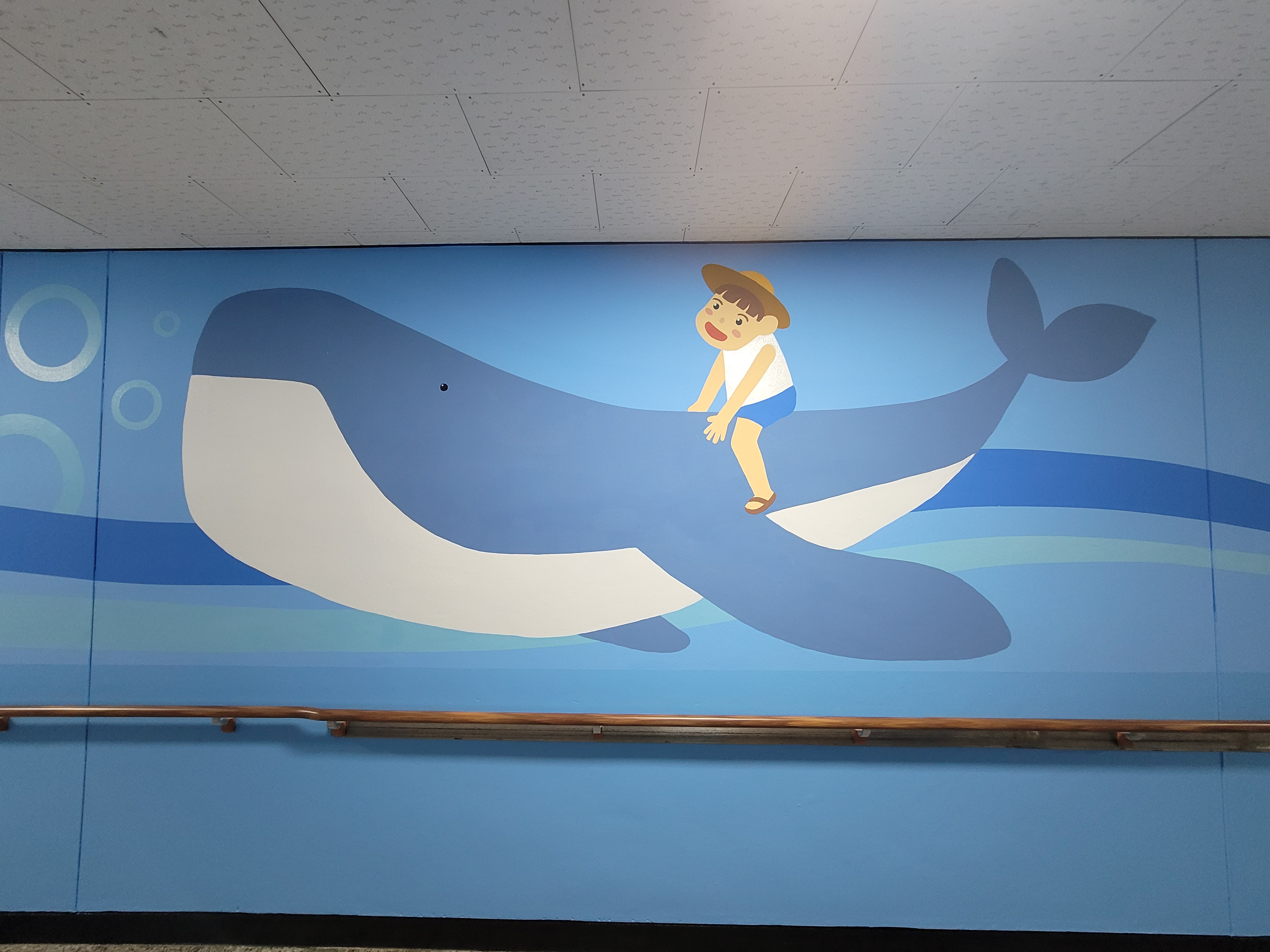 의정부 청룡초등학교 교내 벽화