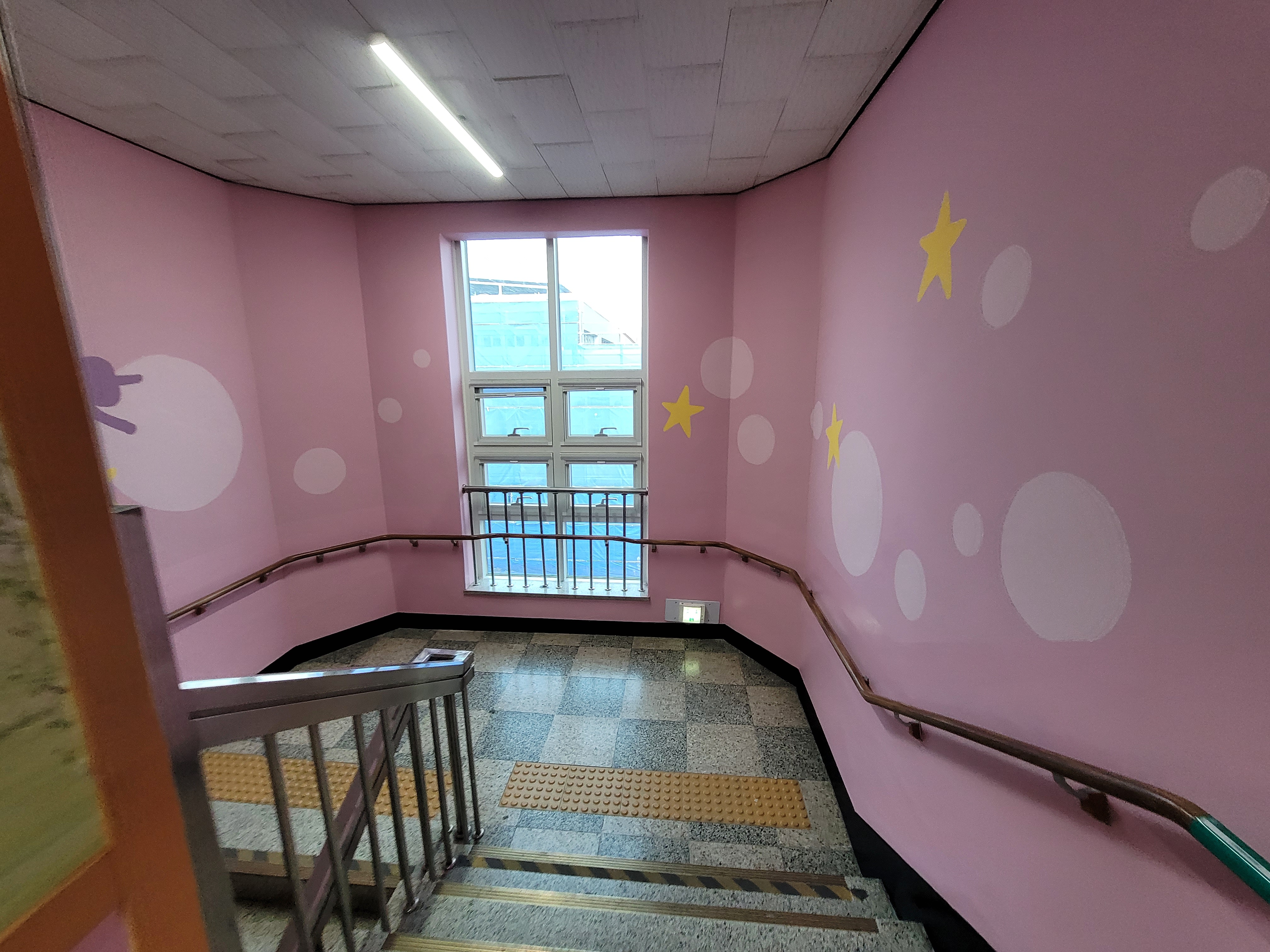 의정부 청룡초등학교 교내 벽화