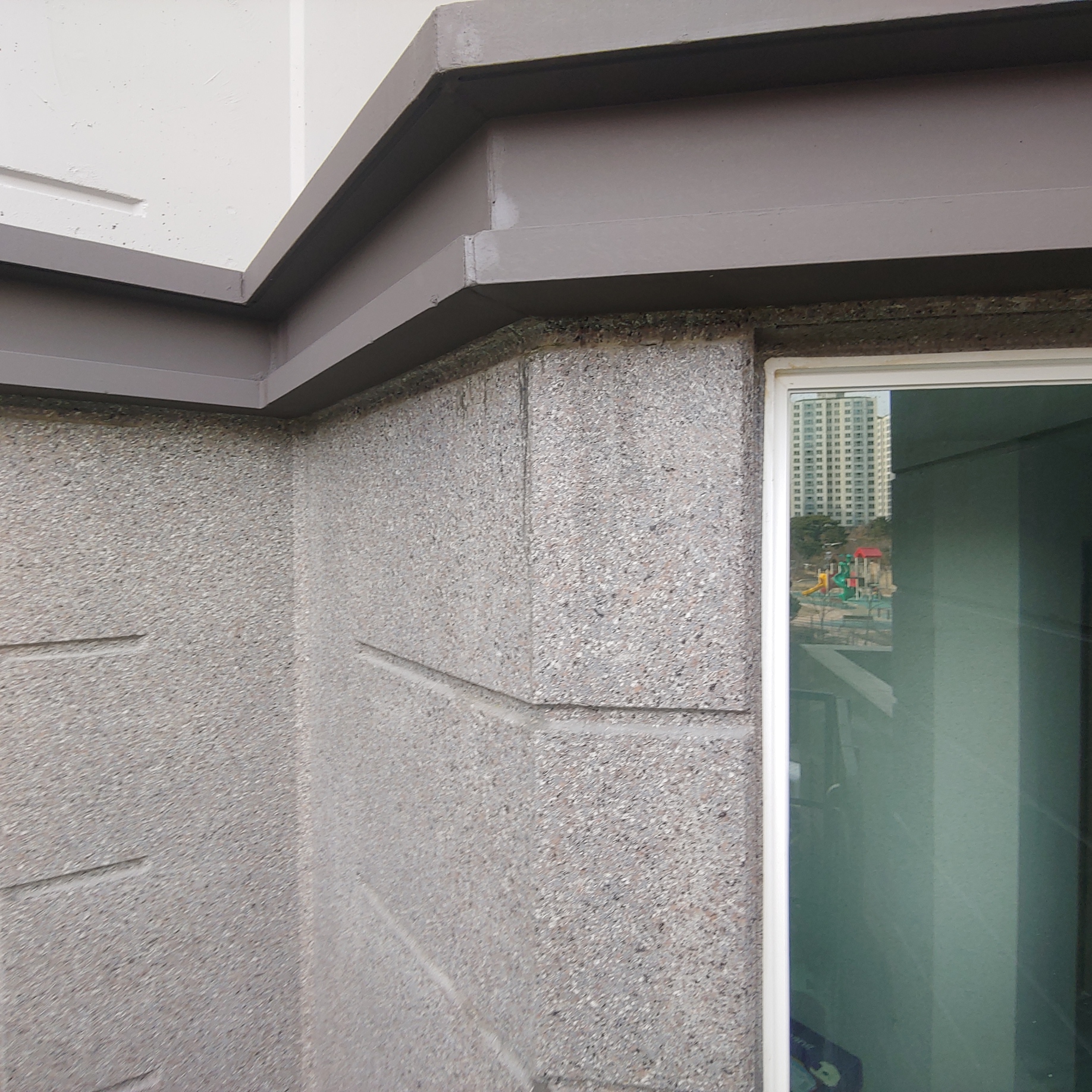 정관이지더원 아파트 — 외부 재도장