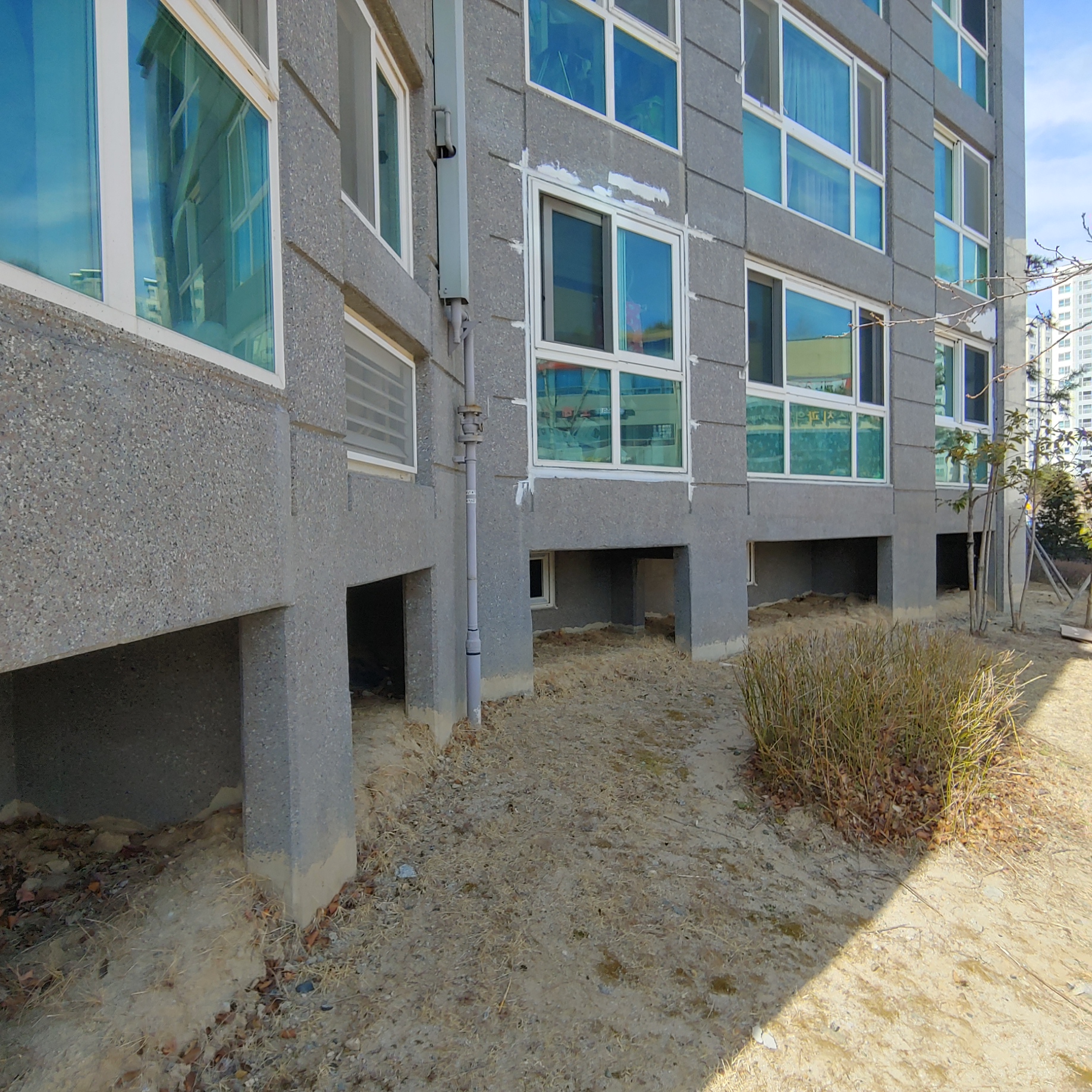 정관이지더원 아파트 — 외부 재도장