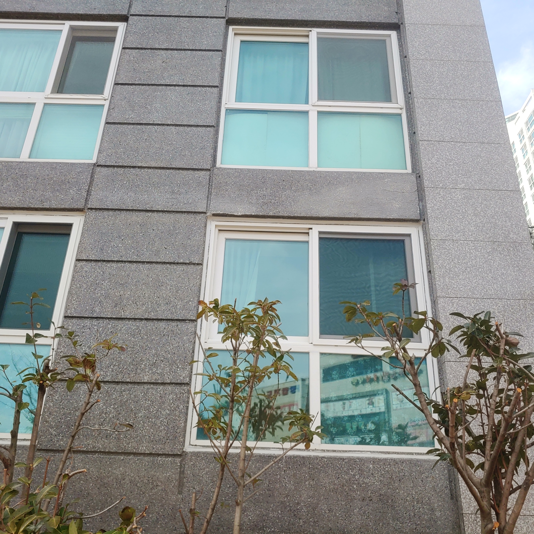 정관이지더원 아파트 — 외부 재도장