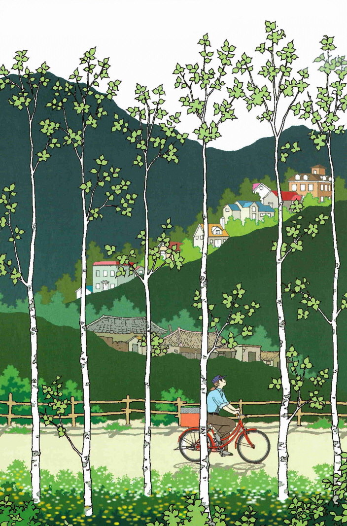 부천우체국 — 우체국 컨테이너 벽화