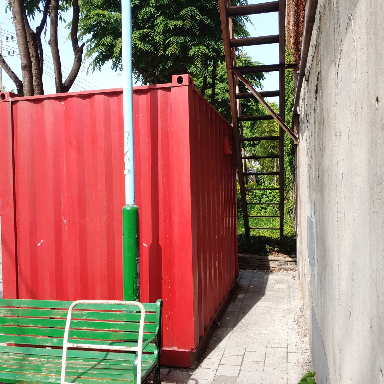 부천우체국 — 우체국 컨테이너 벽화