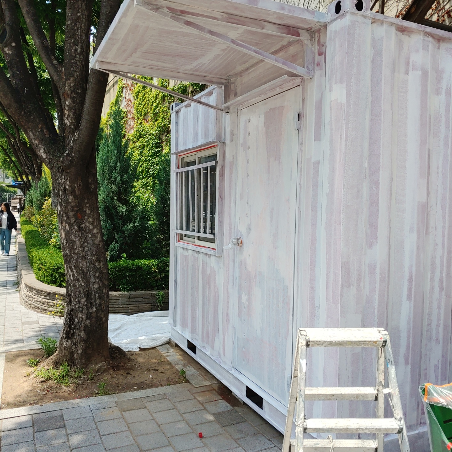 부천우체국 — 우체국 컨테이너 벽화