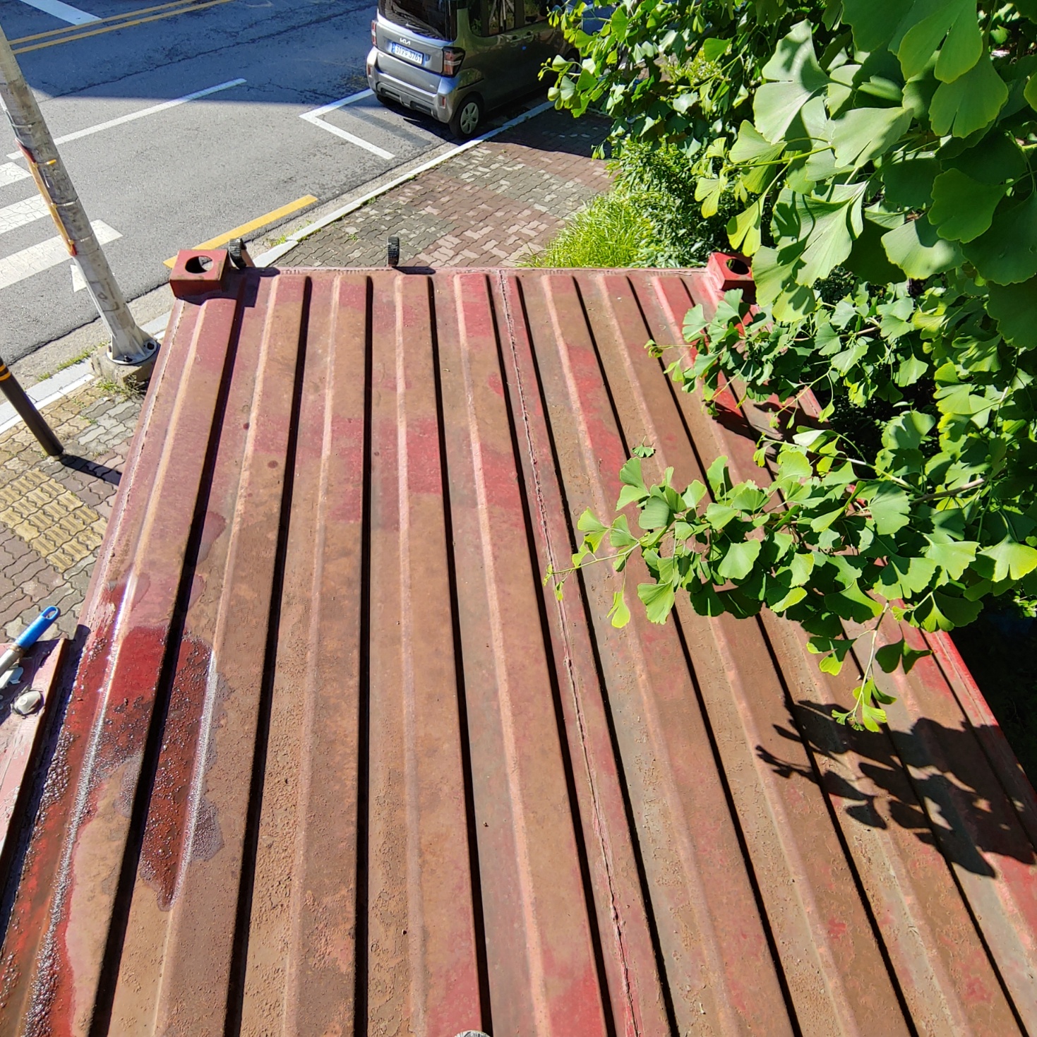 부천우체국 — 우체국 컨테이너 벽화