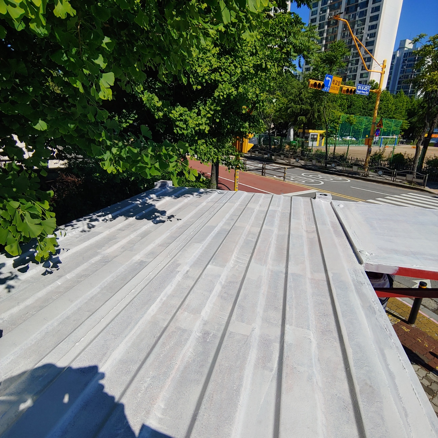 부천우체국 — 우체국 컨테이너 벽화